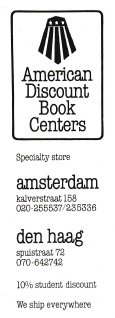  - boekenlegger: American Discount Book Centers