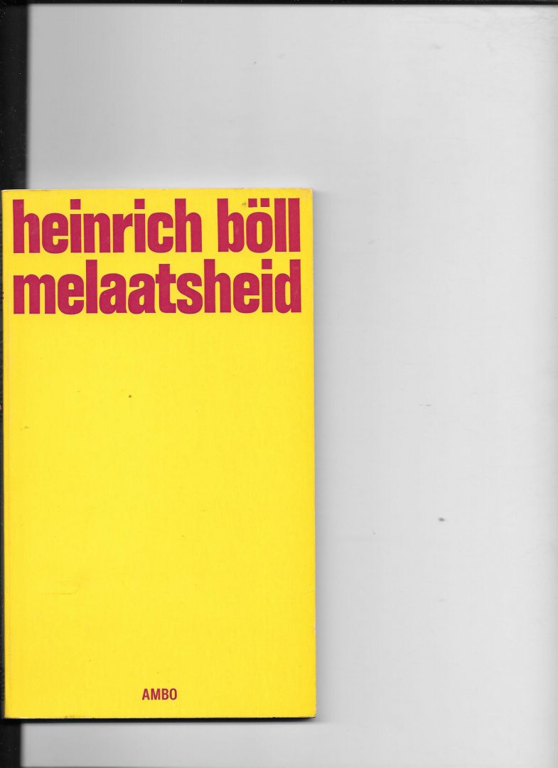 Boll, H. - Melaatsheid / druk 1
