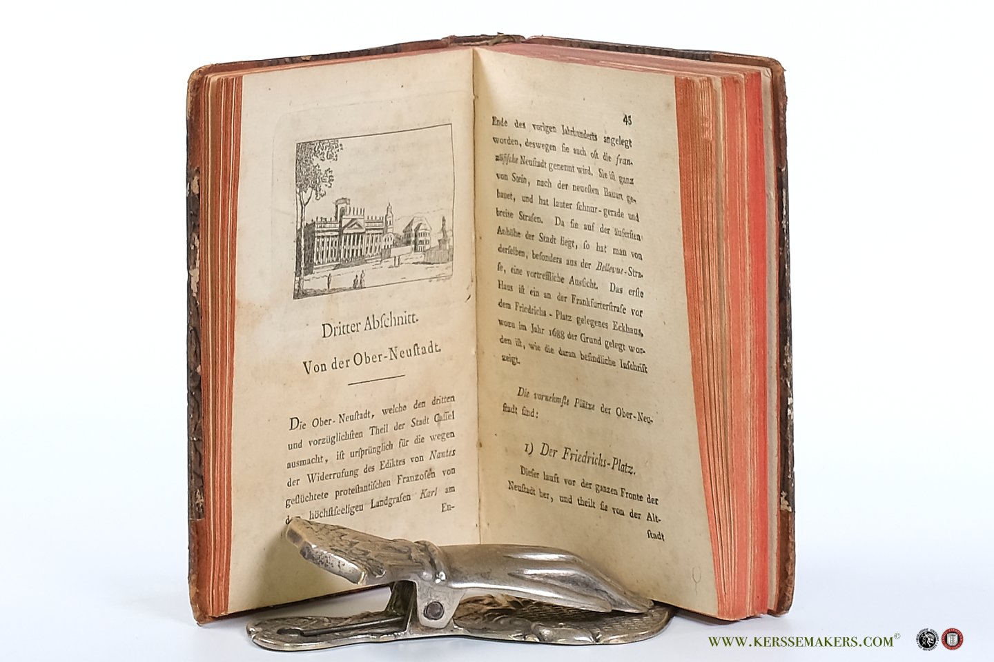 [ Apell, David August von ]. - Cassel und die umliegende Gegend : eine Skizze für Reisende. Mit sechs Vignetten. [ bound with ]: Brunilde. Eine Anekdote aus dem bürgerlichen Leben des dreizehenden Jahrhunderts.