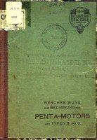 Penta - Penta-Motors Typen B und C 1917