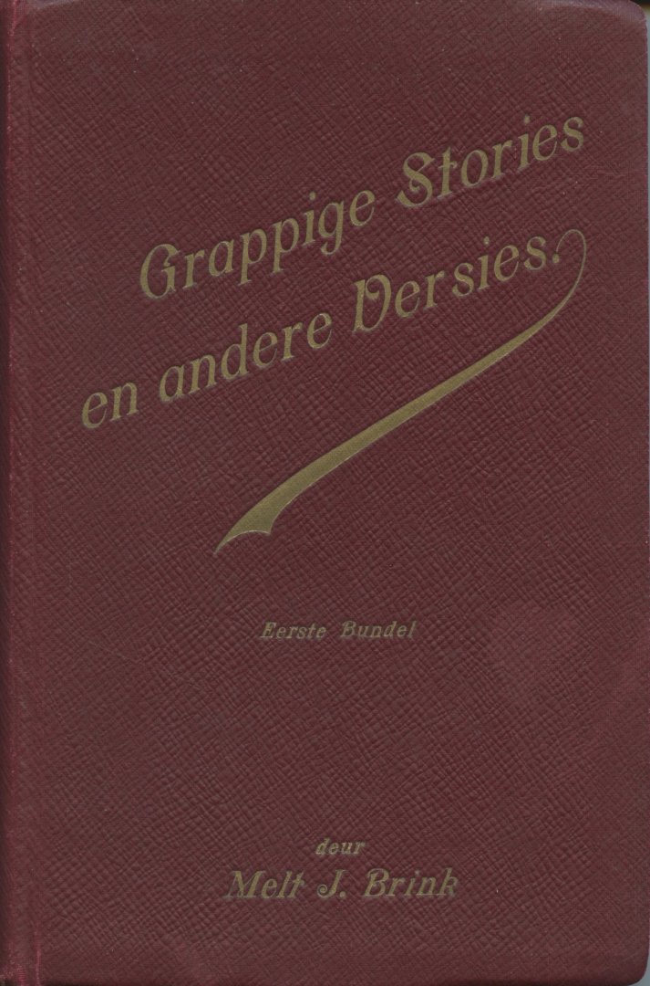 Brink, Melt.J. - Grappige stories en andere versies. Eerste bundel