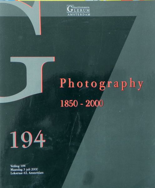 Glerum Auctioneers. - Photography 1850-2000
