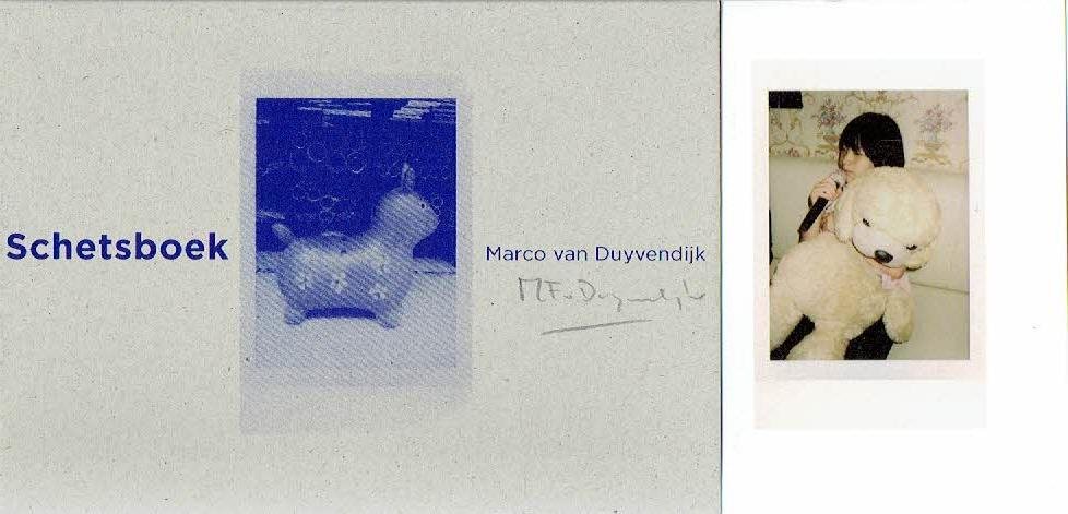 DUYVENDIJK, Marco van - Marco van Duyvendijk - Schetsboek. - [New + Signed]