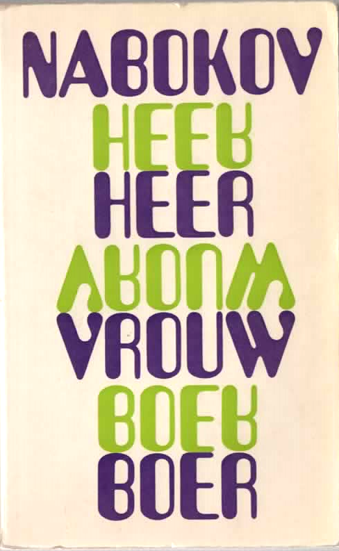 Nabokov - Heer Vrouw Boer, 1928