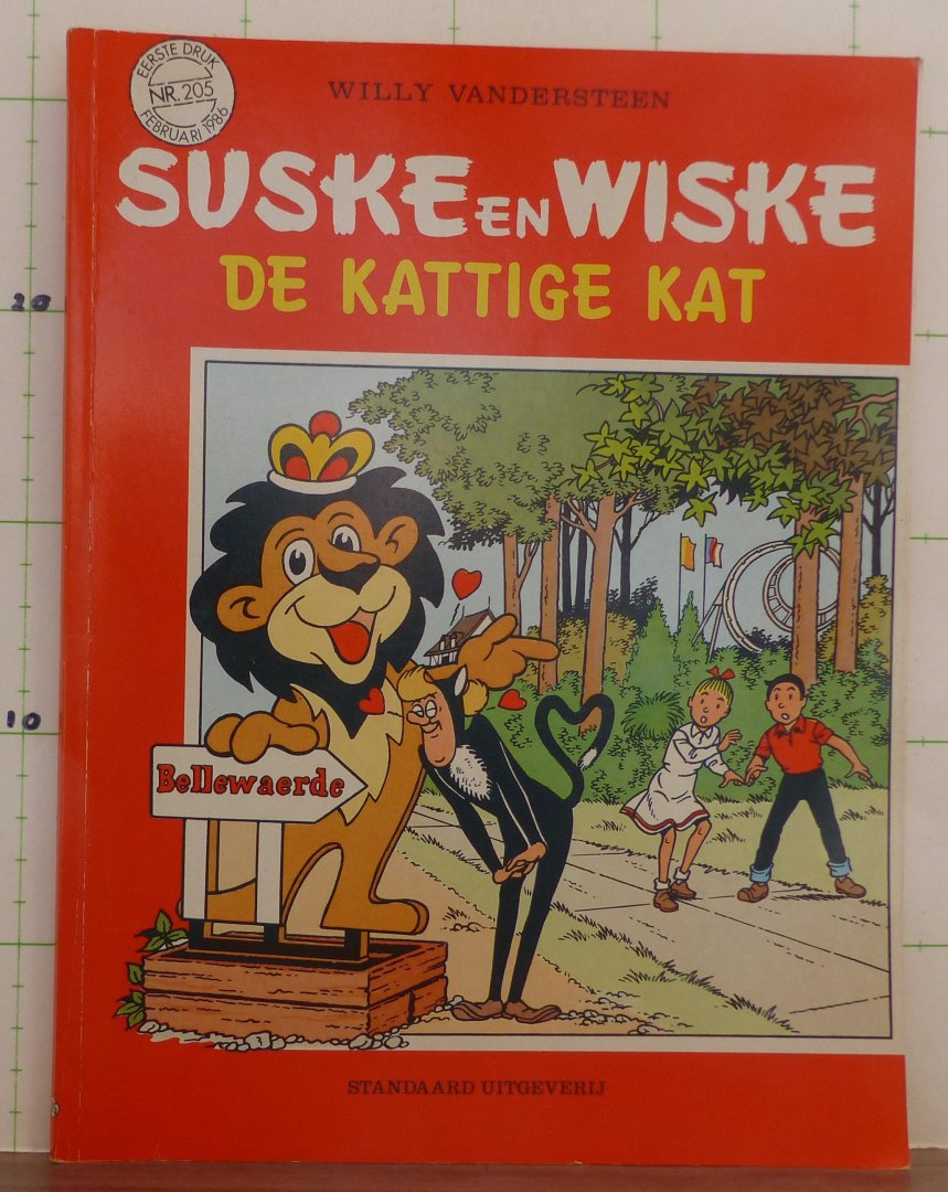 Vandersteen, Willy - Suske en Wiske - 205 - de kattige kat