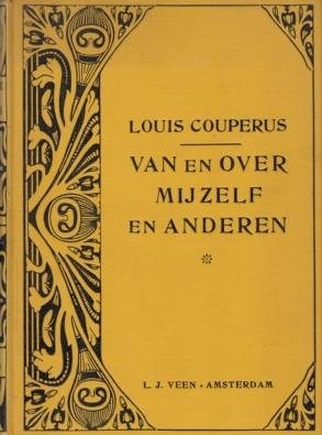 COUPERUS, Louis - Van en Over Mijzelf en Anderen. [Eerste bundel].