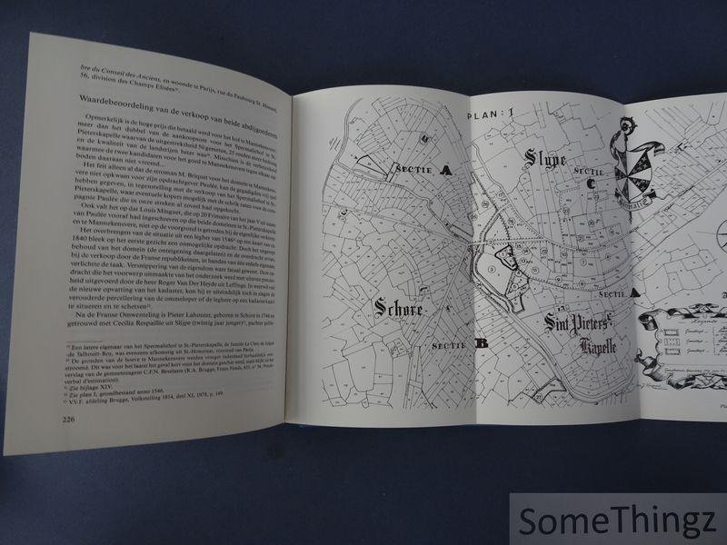 Goetghebeur, Walter en Jansseune, Gilbert. - t Hof van Spermalie en al het goed dat eertijds aan de abdij van Nieuw Jerusalem toebehoorde, liggende en staande in de parochiën van Slijpe, Sint-Pieterskapelle, Schore, Mannekensvere (nu Groot-Middelkerke), Zande e.a.m. Een bijdrage tot plaa...
