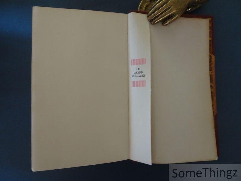 Alain Fournier et André Théboult (ills.). - Le grand meaulnes.  Avec la suite 'Le pays sans nom' d'André Thebault. [Une édition bibliophile limité à 100 exemplaires numérotés, reliée avec une suite ajoutée d'André Thebault à 9 exemplaires hors commerce.]