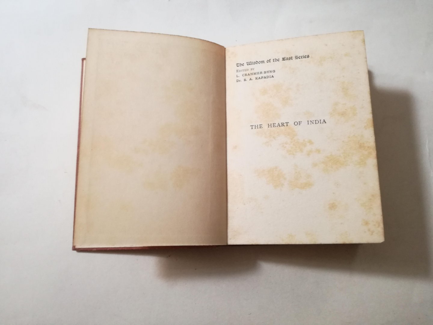 L.D. Barnett - Wisdom of the East - The heart of India. (Sketches in the history of Hindu religion and morals)