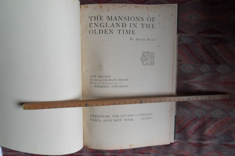 Nash, Joseph. - The Mansions of England in The Olden Time.