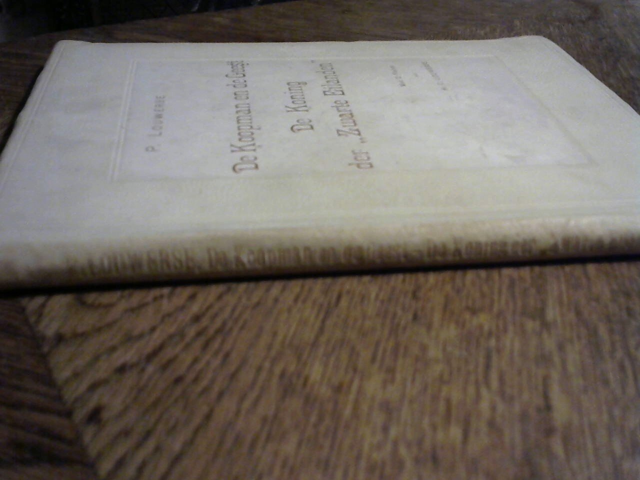 Louwerse P. met 2 platen H.C. Louwerse - De Koopman en de Geest. De Koning der "Zwarte Eilanden"