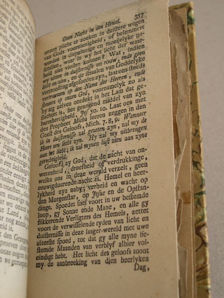 Watts, I. - De Toekomende Wereld, of redevoeringen over de vreugde en smerten der afgescheide Zielen na de Dood. Als mede over de Heerlykheid en over de Vreeslykheid der Opstanding, (...)