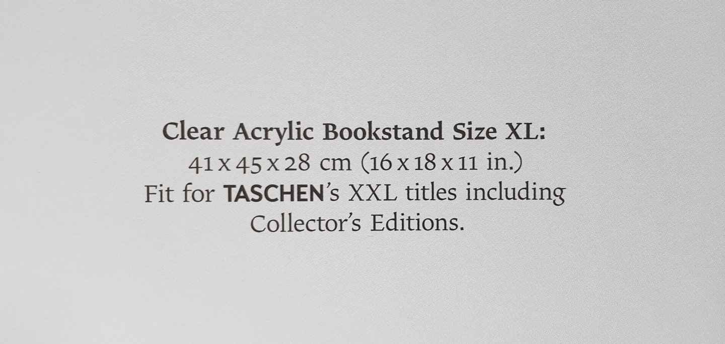  - Taschen Bookstand [Size XL]