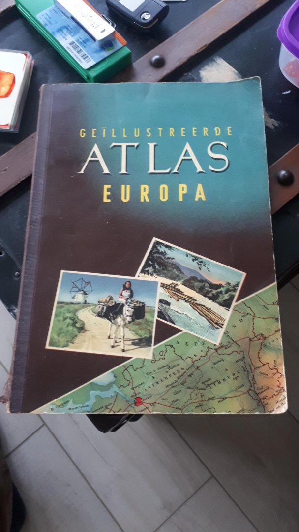  - Geilustreerde atlas van Europa