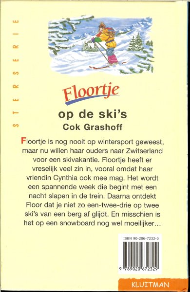 Grashoff, Cok  .. Geillustreerd door Melanie Broekhoven .. Vertaling : Suzanne Buis - Floortje op de ski's