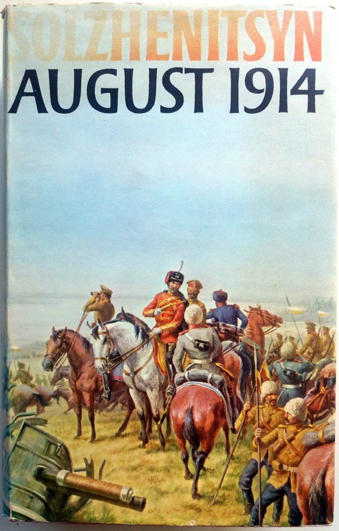 Solzhenitsyn a. "August 1914". Август с книгой.