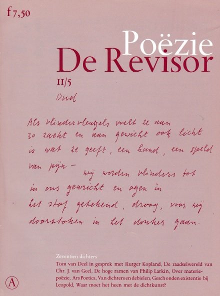 Deel, Tom van e.a. (redactie) - De Revisor, tweede jaargang, nr. 5, november 1975