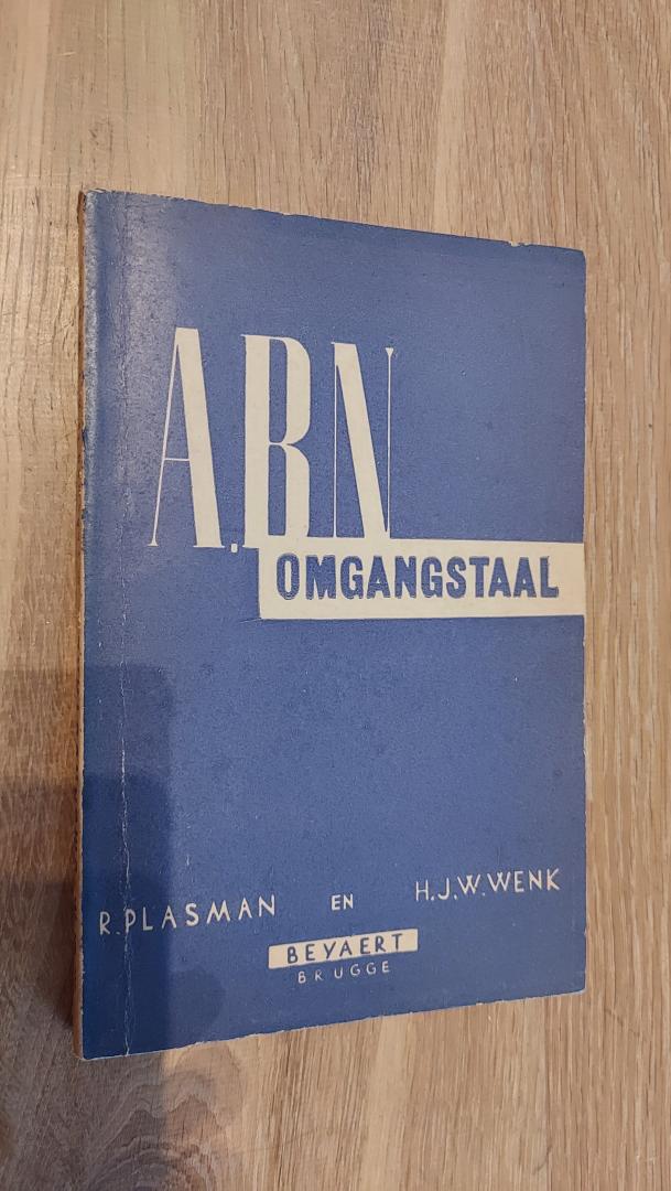 Plasman, R. en Wenk H.J. - A.B.N. omgangstaal