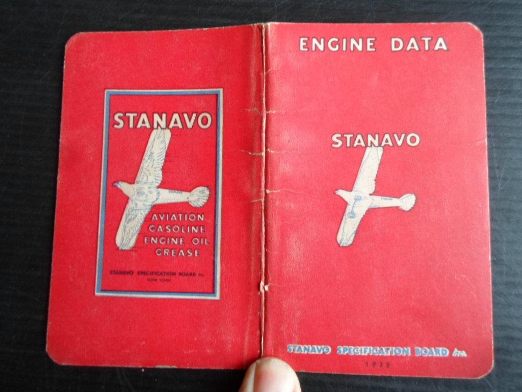 factory manuel - Engine Data Stanavo