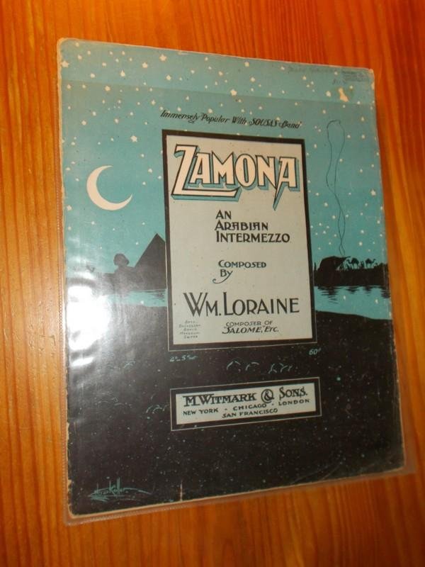 LORAINE, W.M. - Zamona. An Arabian intermezzo.