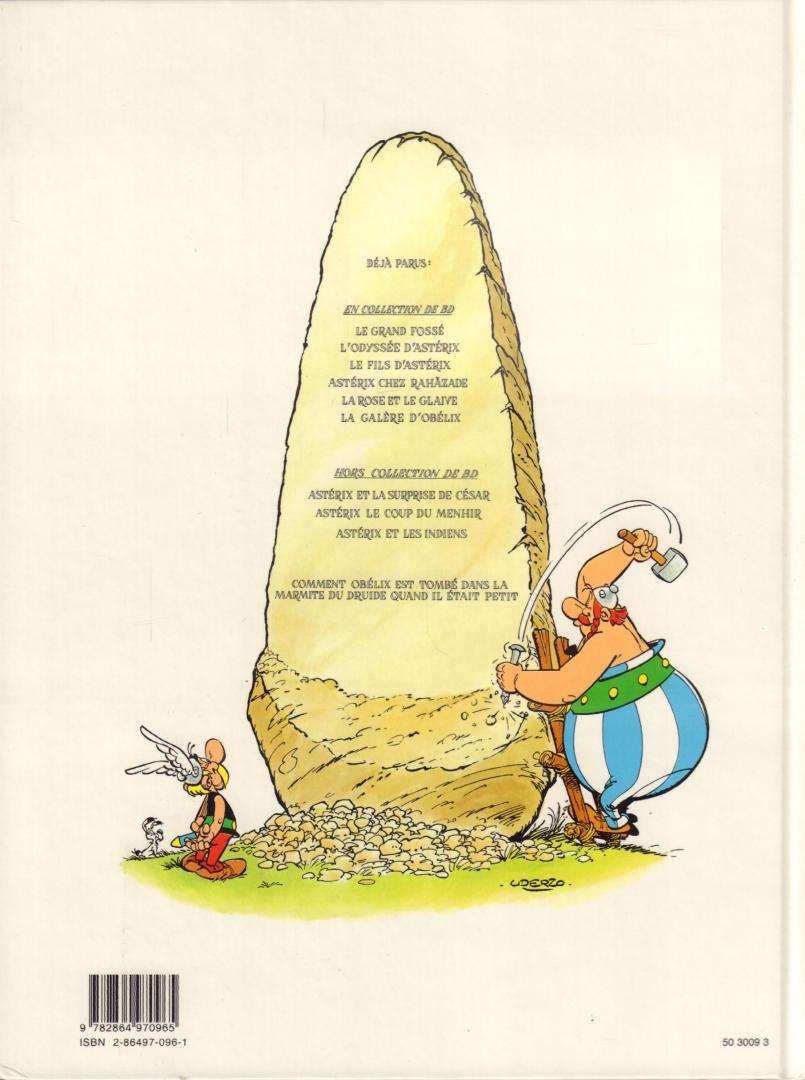 Goscinny / Uderzo - Asterix, La Galere d'Obelix, hardcover, zeer goede staat (De Beproeving van Obelix in het Frans)