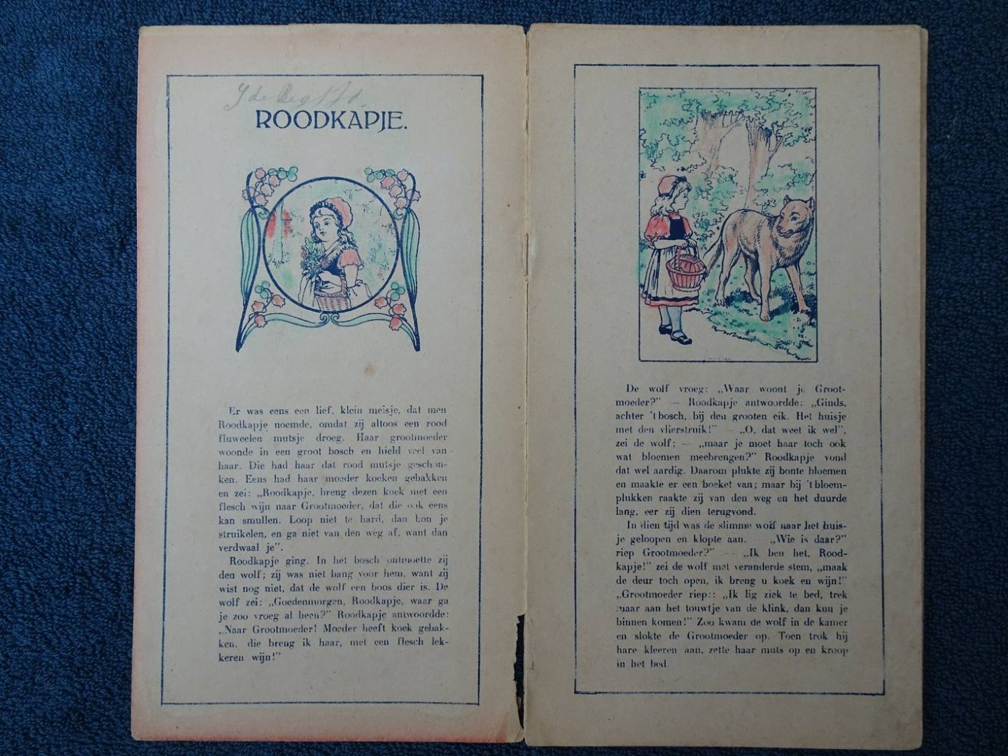 N.n.. - Roodkapje/ Gelukkige Hans/ Prettige uurtjes. 3 deeltjes uit de Serie-11 reeks.