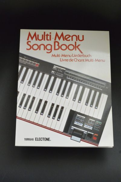 Yamaha - Multi-Menu SongBook - Multi-menu Liederbuch - Livre de Chant Multi-Menu