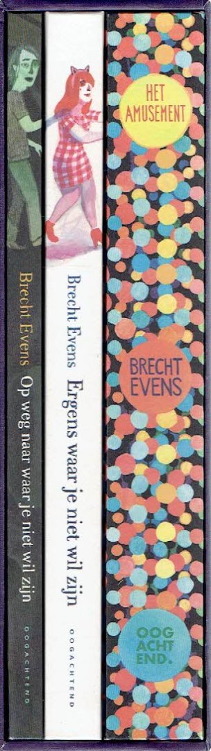 EVENS, Brecht - Het Amusement / Op weg naar waar je niet wil zijn - Voorstudies / Ergens waar je niet wil zijn - [3 delen in cassette]