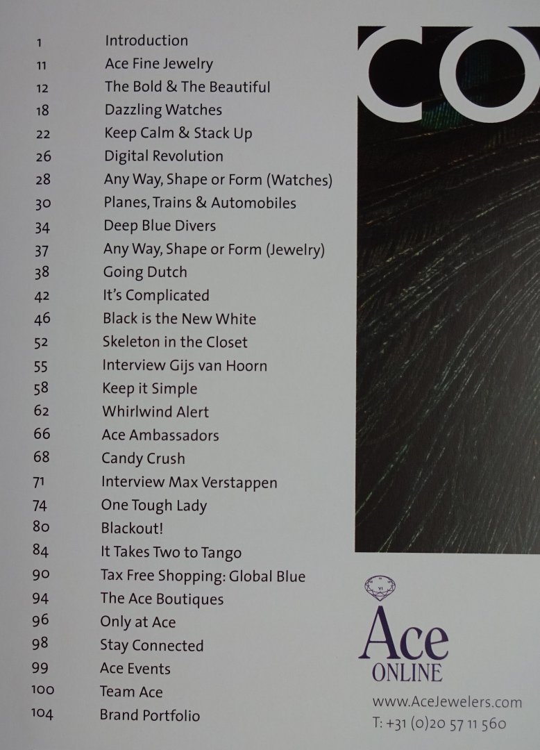 Joseph, Alon Ben - The Ace List. Volume IV [ isbn 9789081922838 ]