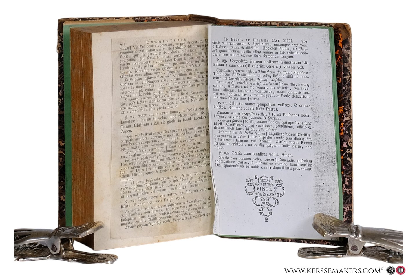 Lapide, Cornelius [ Corn. a Lapide ] / Joannem a Gorcum. - Epitome commentariorum Guilielmi Estius... et Corn. A Lapide... in omnes D. Pauli Epistolas, per Joannem A Gorcum Presbyterum, collecta. Editio Nova.