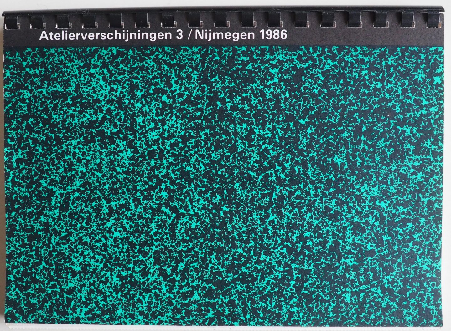 Bos Erik, ill. Huibers Bert - Atelierverschijningen 3  Nijmegen 1986 19 t/m 22 juni en 26 t/m 29 juni