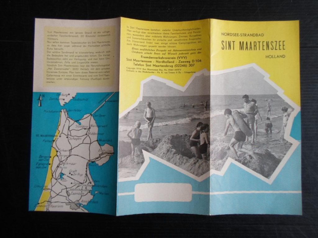 Folder - Nordsee-Strandbad Sint Maartenszee