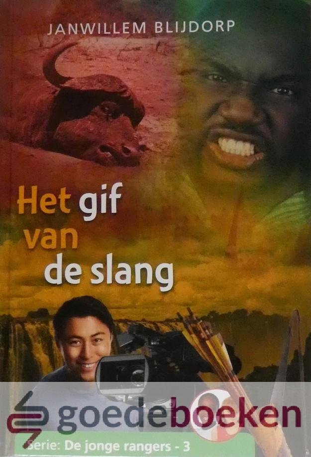 Blijdorp, Janwillem - Het gif van de slang (deel 3) *nieuw* nu van  11,95 voor --- Serie: De jonge rangers, deel 3