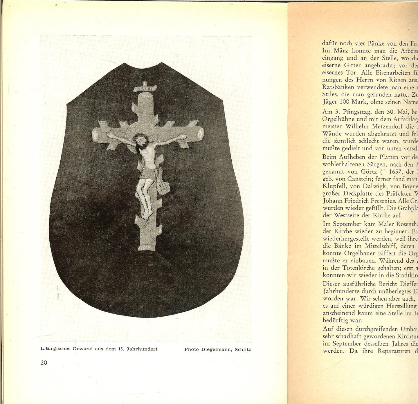 Dachert Jakob - Evangelisch - Lutherische StadtKirche Schlitz  Zur 1150-Jahrfeier de Stadtkirche Schlitz