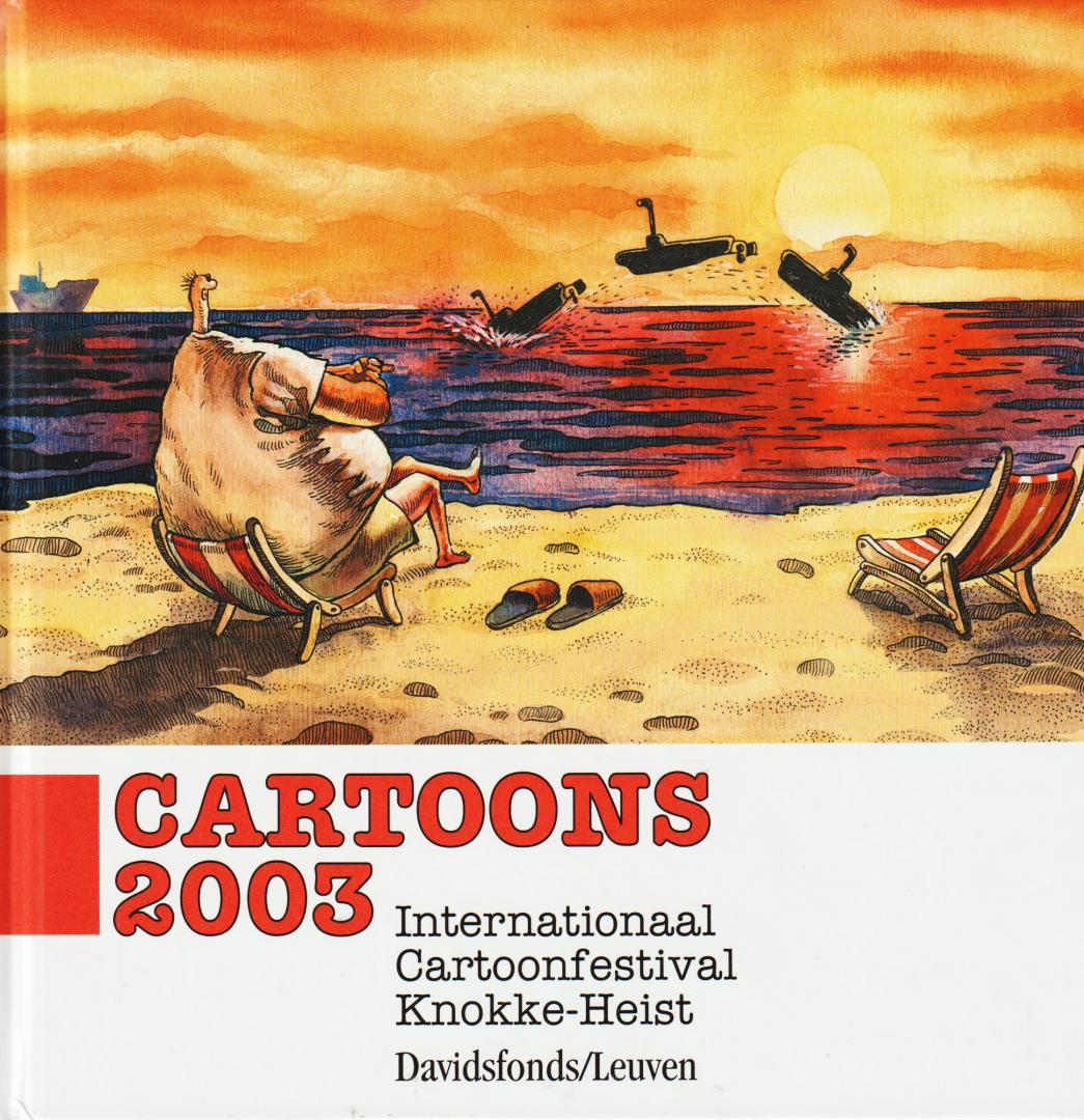 Anon - Cartoons 2003. Internationaal cartoonfestival Knokke-Heist