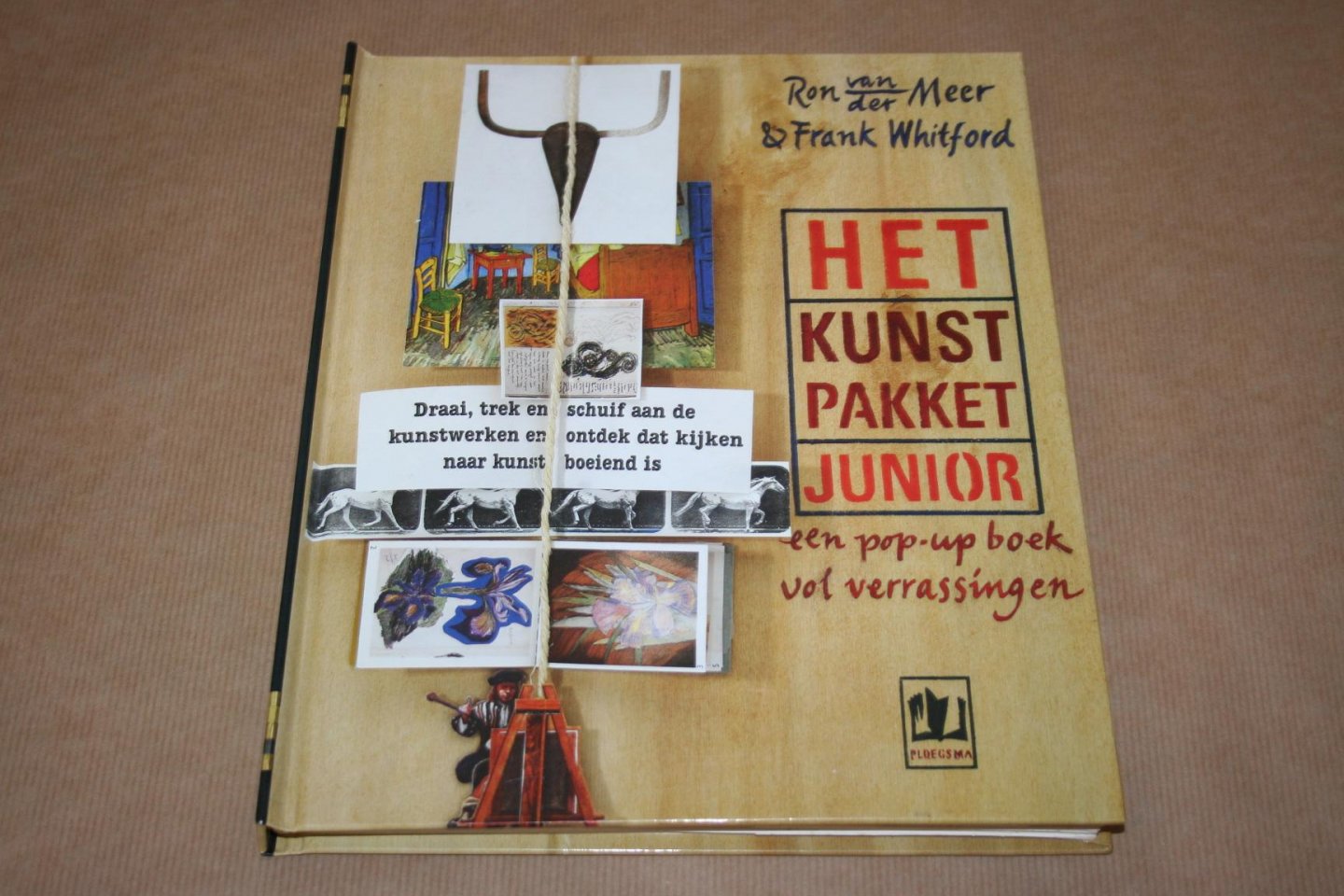 Ron van der Meer & Frank Whitford - Het Kunst Pakket Junior -- Een pop-up boek vol verrassingen