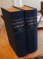 HMSO - Navy List April 1919 (2 Volumes)