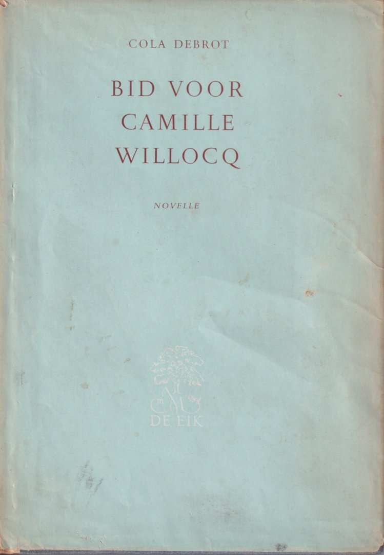 Debrot, Cola - Bid voor Camille Willocq