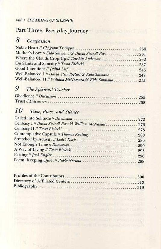 Walker, Susan - Speaking of Silence: Christians and Buddhists on the Contemplative Way.