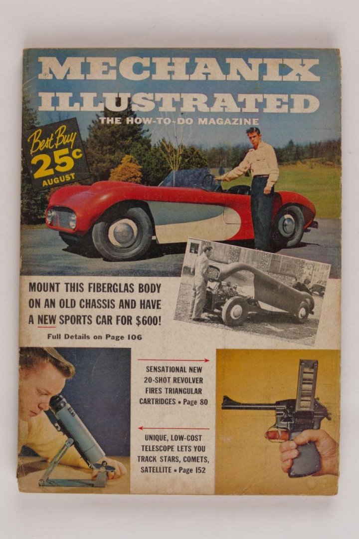 onbekend - 6x mechanics magazines ( 1948-1957) ( 6 foto's)