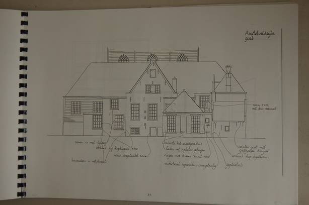 Hilhorst, Reinoud. - De Amstelkerk. Voorlopige reconstructie van de bouwhistorie.