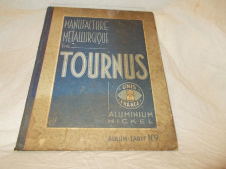  - Manufacture metallurgique de Tournus, aluminium; nickel