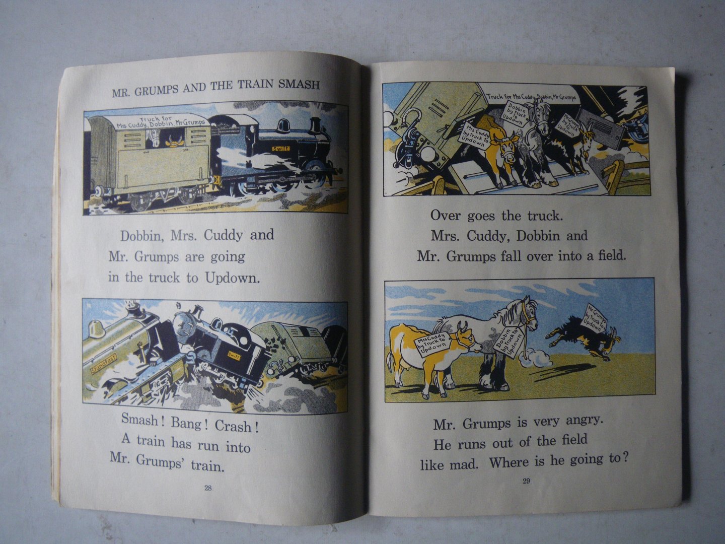 E.H. GRASSHAM , illustrated by Hugh Radcliffe Wilson - The BEACON Reading series old lob approach - book one THE MOVE