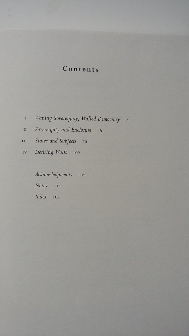 Brown, Wendy - Walled States, Waning Sovereignty Brown, Wendy - Walled States, Waning Sovereignty