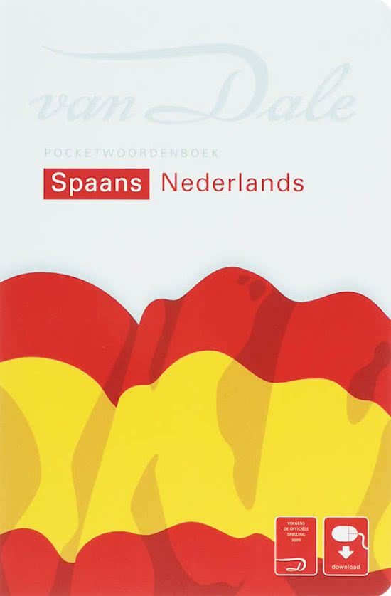 VUYK-BOSDRIESZ, drs. J.B. - Van Dale Pocketwoordenboek Spaans-Nederlands