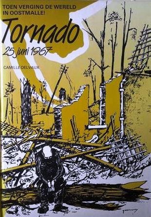 DELVAUX Camille - Tornado 25 juni 1967. Toen verging de wereld in Oostmalle!