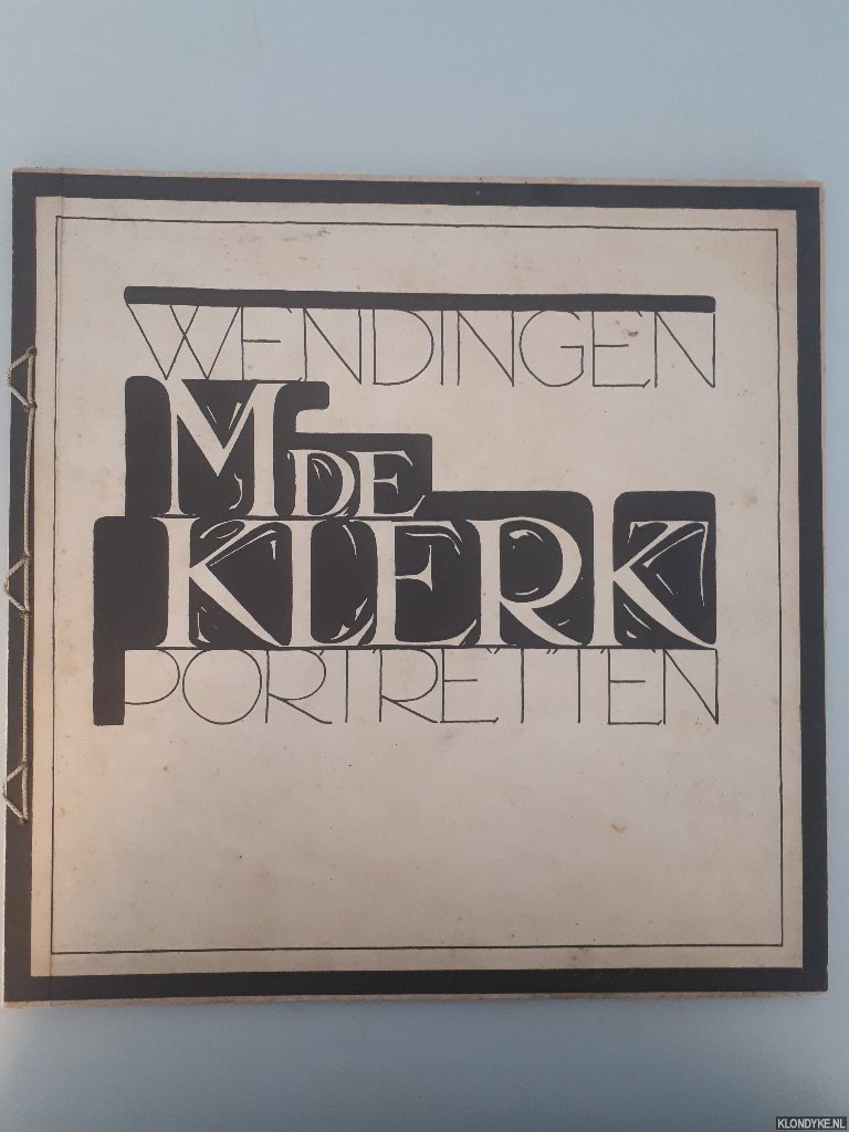 Roland Holst, R.N. - Wendingen nummer 7 serie 6 (1924): Portretten door Architect M. de Klerk (HARDCOVER)