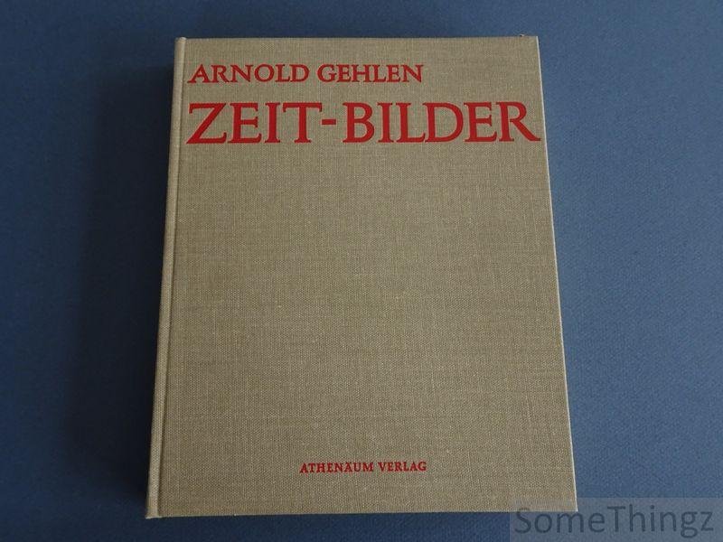Gehlen, Arnold. - Zeit-Bilder. Zur Soziologie und Ästhetik der modernen Malerei.
