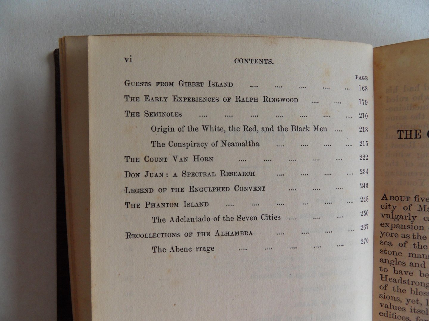 Irving, Washington. - Wolfert`s Roost. [ Now first collected ].