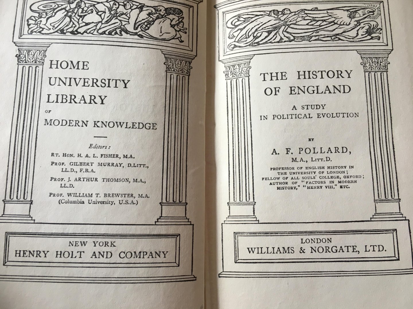 A.F. Pollard - The History of England